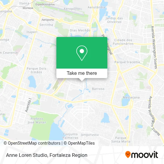 Anne Loren Studio map