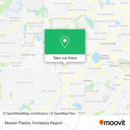 Master Planos map