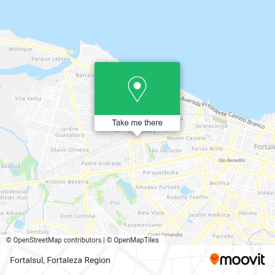 Fortalsul map
