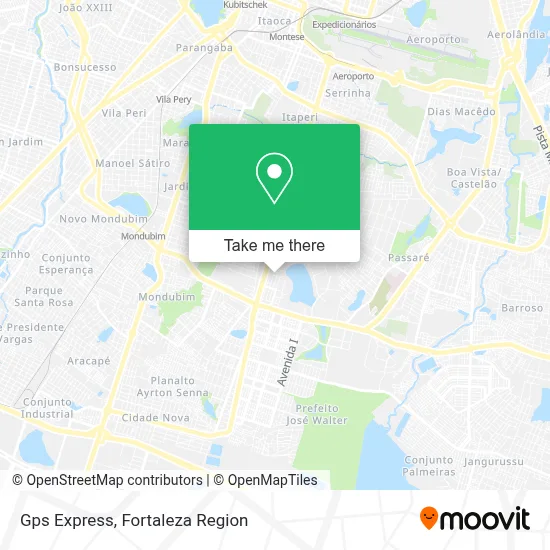 Gps Express map