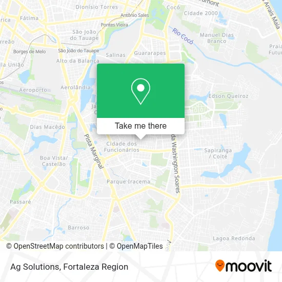 Ag Solutions map