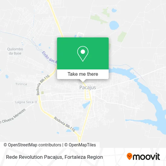 Rede Revolution Pacajus map