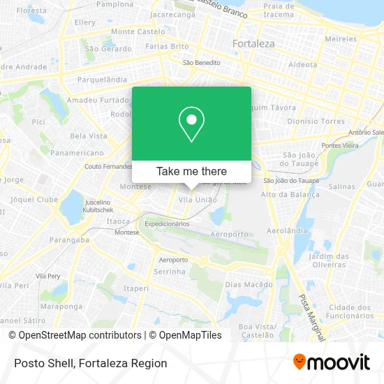 Posto Shell map
