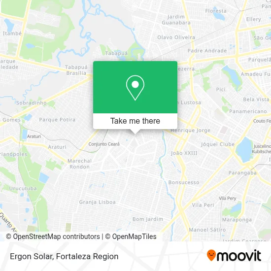 Ergon Solar map