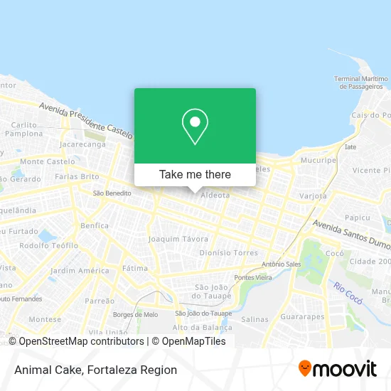 Animal Cake map