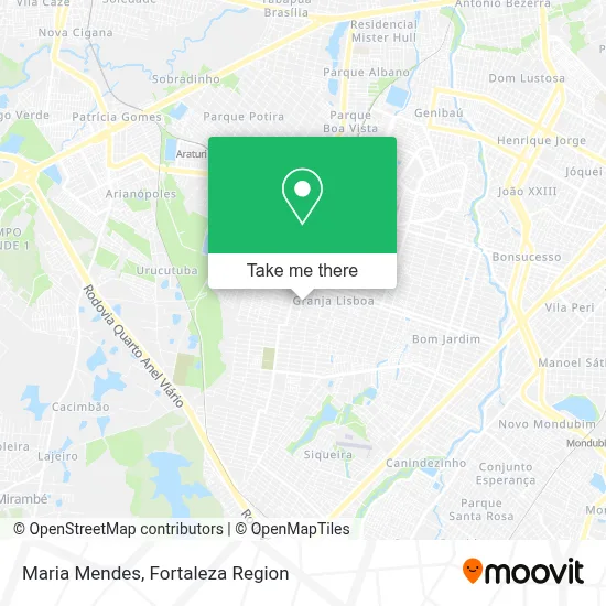 Maria Mendes map