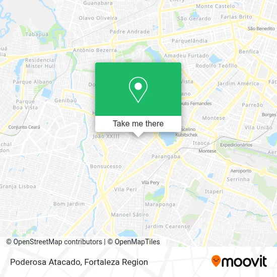 Poderosa Atacado map