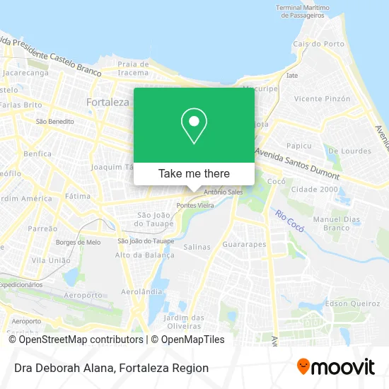 Dra Deborah Alana map