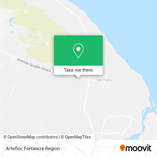 Arteflor map