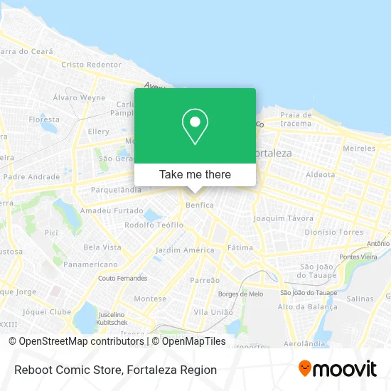 Reboot Comic Store map