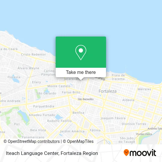 Iteach Language Center map