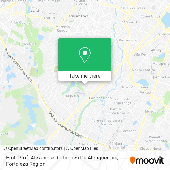 Emti Prof. Alexandre Rodrigues De Albuquerque map