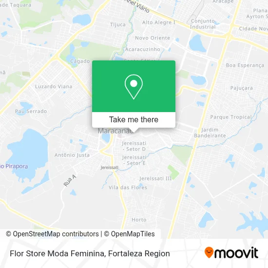 Flor Store Moda Feminina map