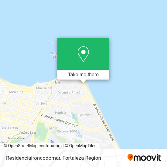 Residencialroncodomar map