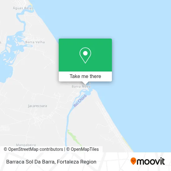 Barraca Sol Da Barra map