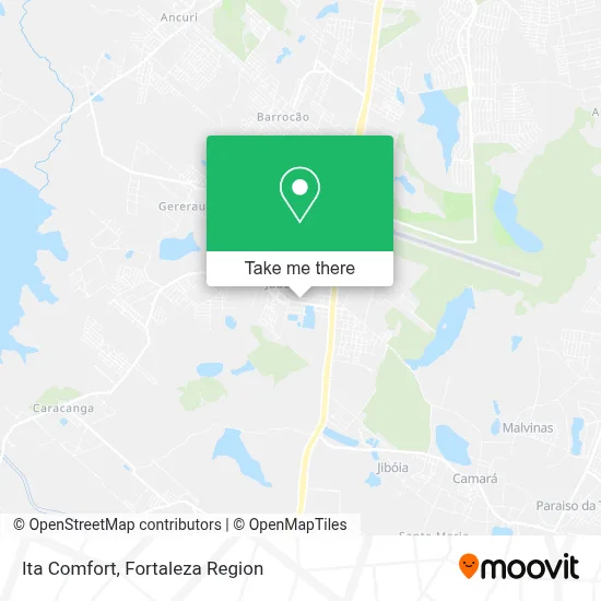Ita Comfort map