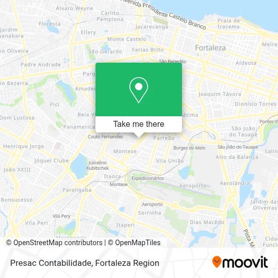Presac Contabilidade map