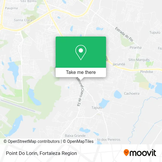 Point Do Lorin map