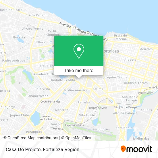 Casa Do Projeto map