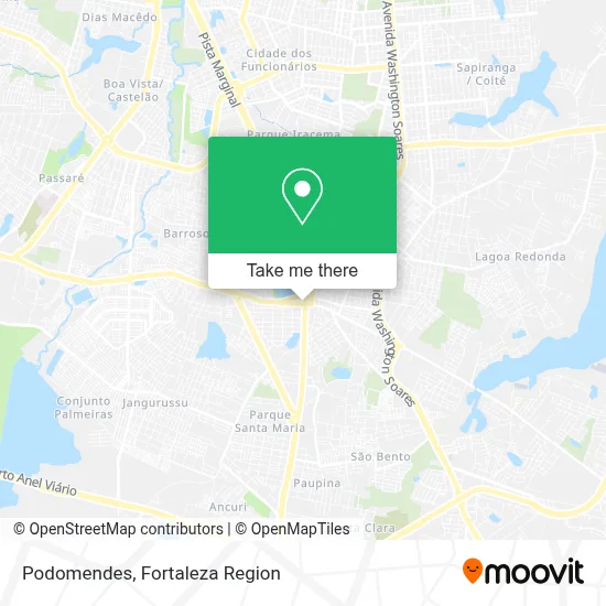 Podomendes map