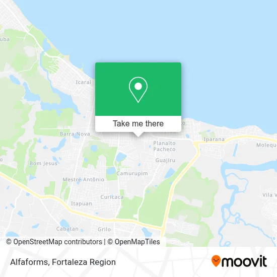 Alfaforms map