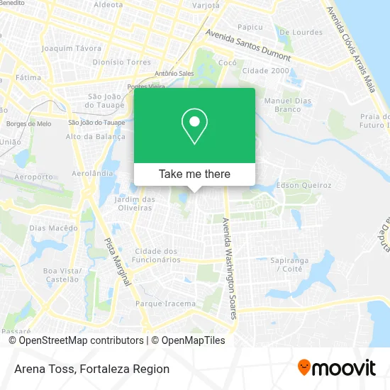 Arena Toss map