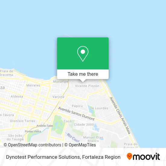 Dynotest Performance Solutions map
