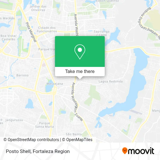 Posto Shell map