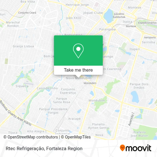 Rtec Refrigeração map