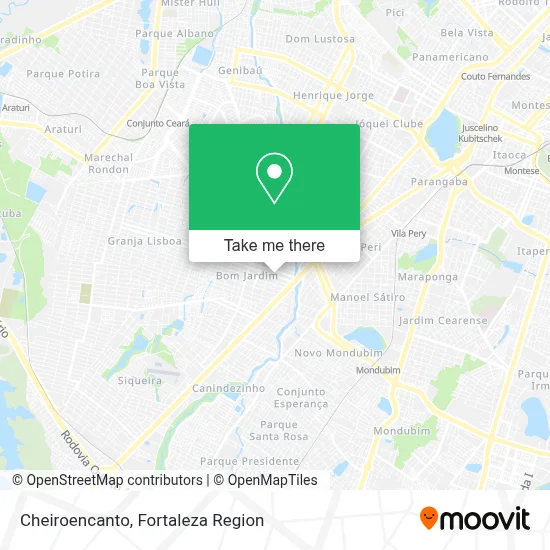 Cheiroencanto map