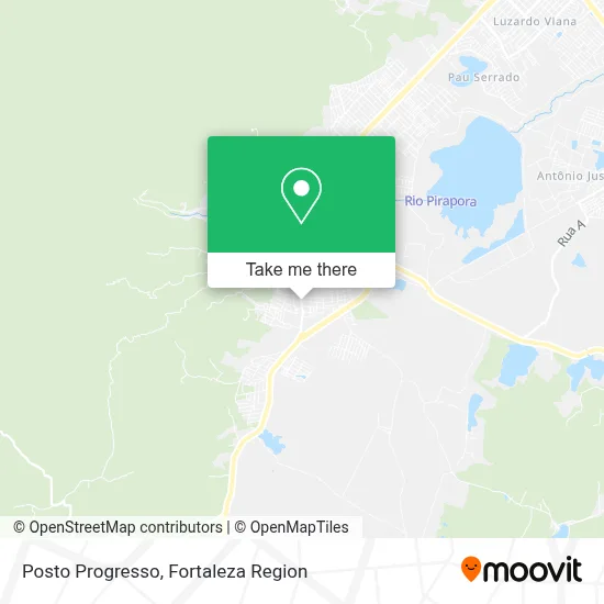 Posto Progresso map