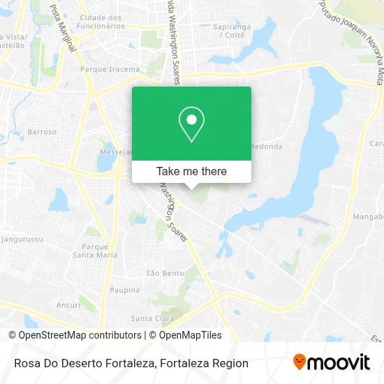 Rosa Do Deserto Fortaleza map