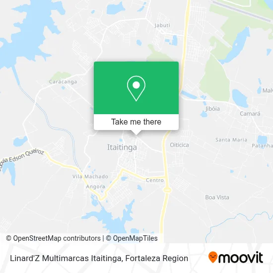 Linard'Z Multimarcas Itaitinga map