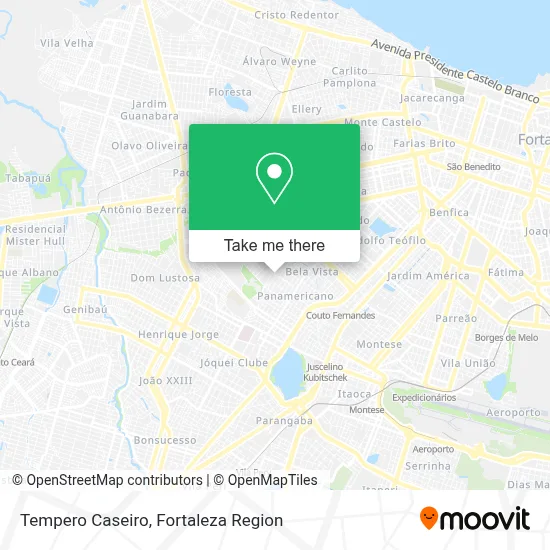 Tempero Caseiro map