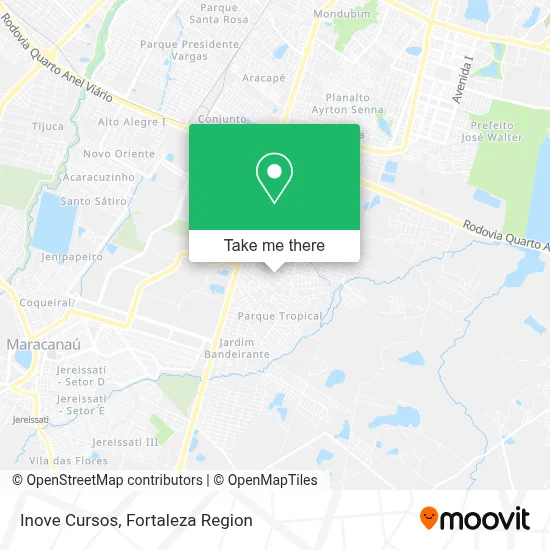 Inove Cursos map