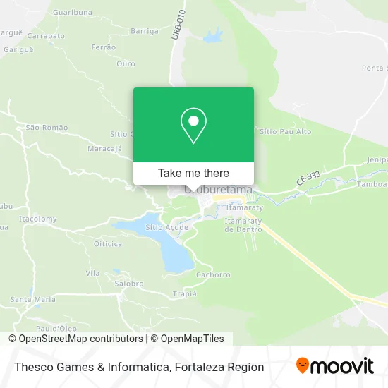Thesco Games & Informatica map