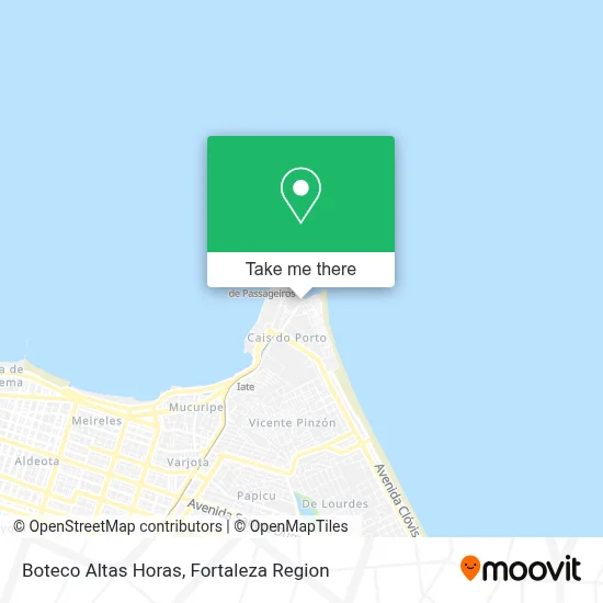 Boteco Altas Horas map