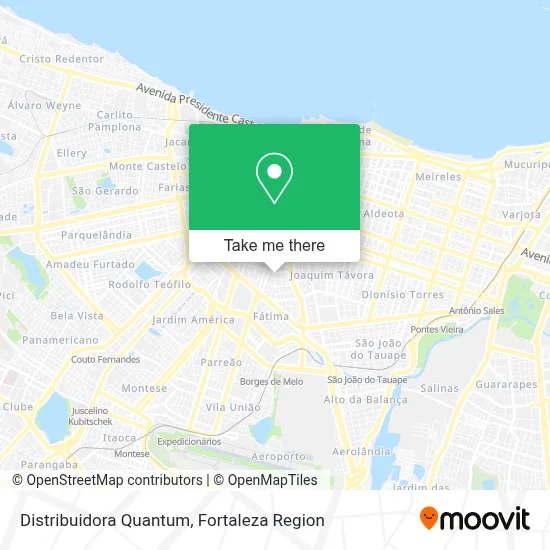 Distribuidora Quantum map