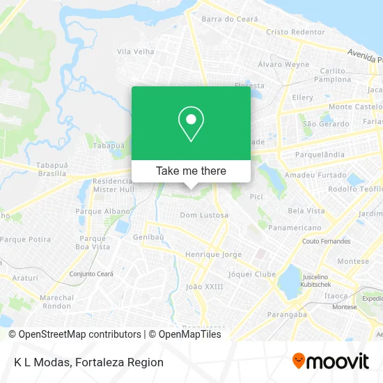 K L Modas map