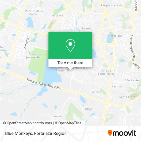 Blue Monkeys map