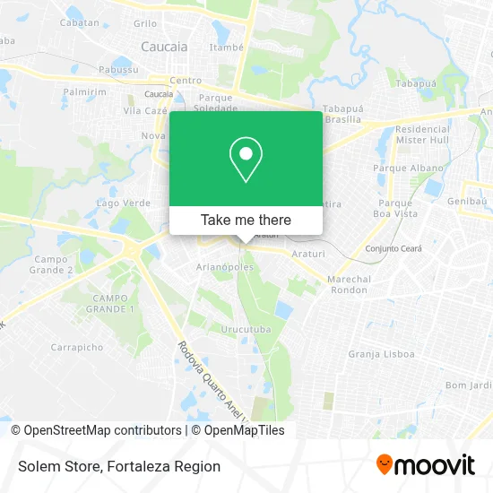 Solem Store map