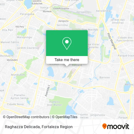 Raghazza Delicada map