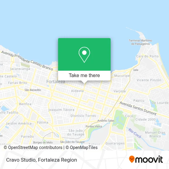 Cravo Studio map