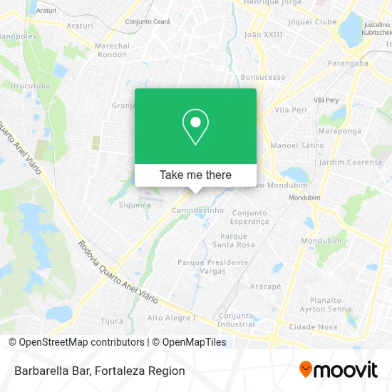 Barbarella Bar map