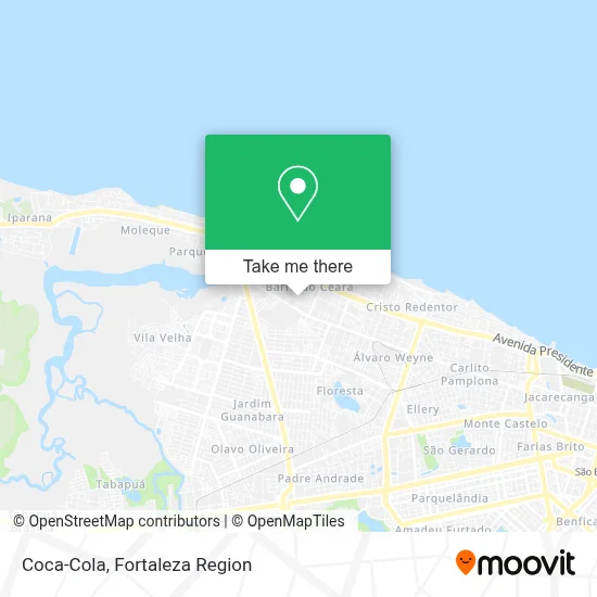 Coca-Cola map