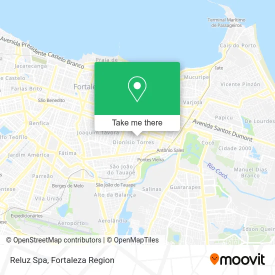 Reluz Spa map