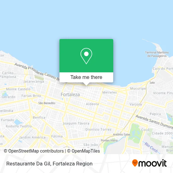 Restaurante Da Gil map