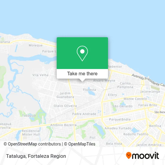 Tataluga map