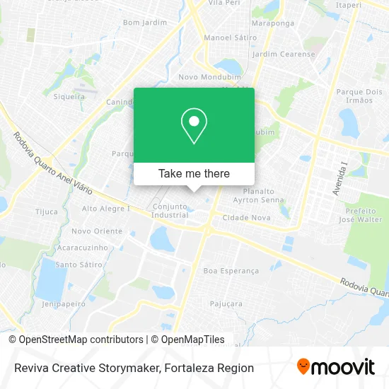 Reviva Creative Storymaker map