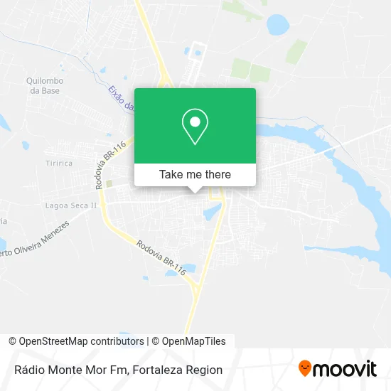 Rádio Monte Mor Fm map